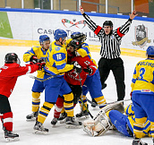 Молодёжная сборная Украины обыграла Литву в серии послематчевых бросков