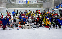 В Кременчуге состоялся открытый мастер-класс от Украинской хоккейной лиги