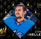 Коннор Хеллебак стал лучшим вратарем сезона НХЛ 