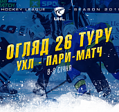 Обзор 26-го тура Украинской хоккейной лиги — Пари-Матч