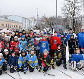 Открытая тренировка от легенд украинского хоккея