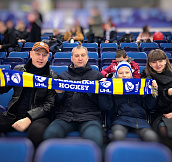 Поддержка сборной Украины на трибунах в Минске