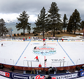 Игра у озера Тахо между «Колорадо» и «Вегасом» перенесена из-за проблем со льдом