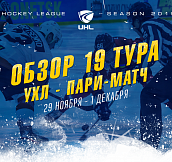 Обзор 19-го тура Украинской хоккейной лиги — Пари-Матч