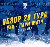 Обзор 20-го тура Украинской хоккейной лиги — Пари-Матч