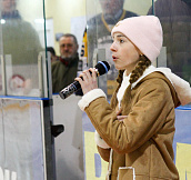  Финалистка проекта «Голос. Дети-4» исполнила гимн Украины на открытии плей-офф в Белой Церкви